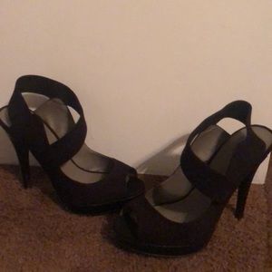 Black heels